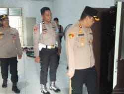 Kapolres Gowa Sidak Barak Bujang