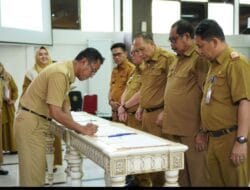 Pejabat Bupati Takalar Saksikan Penandatangan Fakta Integritas dan Perjanjian Kinerja Tahun 2024 Lingkup Pemkab. Takalar