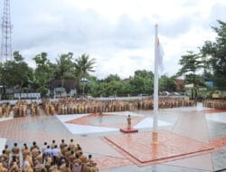 Pimpin Apel Gabungan Seluruh OPD, Pj. Bupati Takalar Minta ASN Tingkatkan Kinerja dan Sukseskan Pemilu 2024