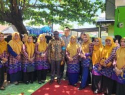 Bunda PAUD Takalar Dampingi Perwakilan Deputi UNICEF Indonesia melakukan Kunjungan ke TK Pertiwi Galesong 