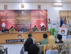 Hadiri Rapat Pleno Rekapitulasi Hasil Pemilu 2024, Pj. Bupati : Kematangan dan Kedewasaan Dalam Berpolitik Itu Penting