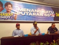 Temu Relawan Tanpa Atribut Partai, Prabowo – Gibran di GOR Sudiang