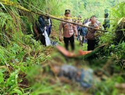 Mayat Perempuan Membusuk Diamankan Polsek Tombolopao Polres Gowa