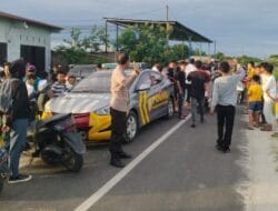 Aksi Balap Liar di Gagalkan Polsek Barombong Polres Gowa