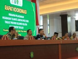 Persiapan Pelaksanaan MTQ XXXIII Tk. Prov. Sulawesi Selatan, Sekda Takalar Wakili Pj. Bupati Pimpin Rakor Kabupaten/Kota