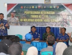 Satgas TMMD Ke-119 Kodim 1409/Gowa Penyuluhan Kesehatan