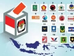 KPU Rampungkan Rekapitulasi : 8 Partai Lolos Parlemen, PPP-PSI Gagal