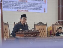 Pj Bupati Takalar hadir di Rapat Paripurna Terkait LKPJ Tahun 2023