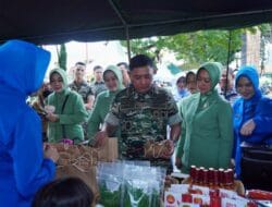 Jelang Idul Fitri 1445 H, Pangdam XIV/Hsn Membuka Bazar TNI di Seluruh Satkowil