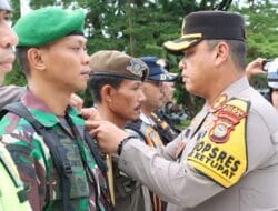 Kapolres Gowa Gelar Pasukan Operasi Kepolisian Terpusat Ketupat 2024