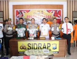 Operasi KRYD 11 Hari, Polres Sidrap Ungkap 8 Kasus dan 30 Tersangka