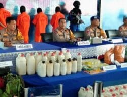 Ribuan Detonator Pabrikan dan Empat Pelaku Bom Ikan Diamankan Dit Polairud Polda Sulsel