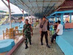 Suasana Libur Lebaran, Babinsa Atensi Obyek Wisata Guna Terjaganya Kondusifitas Wilayah