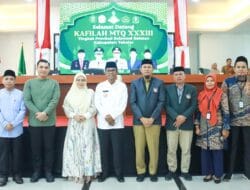 Pj. Bupati di Dampingi Pj. Ketua TP. PKK Takalar Terima Rombongan Kafilah MTQ ke XXXIII Tingkat Provinsi Sulawesi Selatan 