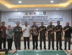 Kejati Sulsel Agus Salim Memimpin Rapat Koordinasi APIP-APH Penanganan Laporan/Pengaduan Penyelenggaraan Pemerintahan Daerah Sulsel