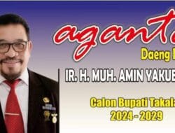 Resmi Kembalikan Formulir Pendaftaran Cabup di Partai PDIP dan Nasdem, ini Visi Misi H.Amin Yakub Bangun Takalar