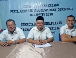 Gerindra : Pasangan Calon Wakil Bupati Buru Dari Kadernya
