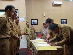 Serius Dalam Percepatan Penghapusan Kemiskinan Ekstrem di Takalar, Pj. Bupati Kumpulkan Kepala OPD dan Camat Se-Kabupaten Takalar