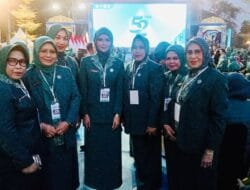 Ketua TP PKK Kabupaten Takalar, Hadiri Puncak HKG Yang Ke 52 