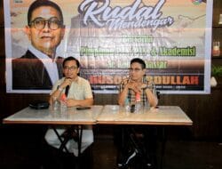 Calon Walikota Bertagline Rudal Sayang Kota Makassar Menggelar Dialog Publik Bersama Akademisi