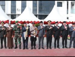 Pj. Bupati Hadiri Upacara Peringatan HUT Bhayangkara ke-78 Tahun 2024 Tingkat Kabupaten Takalar