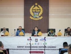 Kejati Sulsel Agus Salim Saksikan Komitmen Penguatan Pemberantasan Korupsi Yang di Ucapkan Kepala Daerah Pada Koordinasi Bersama KPK dan APIP