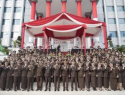 Wakajati Sulsel Jadi Inspektur Upacara di Hari Bhakti Adhyaksa (HBA) Ke-64, “Akselerasi Kejaksaan Untuk Mewujudkan Penegakan Hukum Modern Menuju Indonesia Emas”