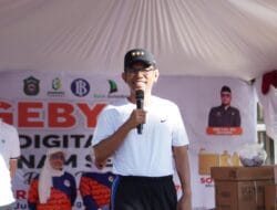 Pj. Bupati Takalar Buka Gebyar ASN Digital Qris Tahun 2024 Dirangkaikan Dengan Senam Bersama