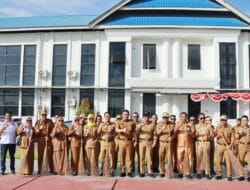 Pimpin Apel Gabungan Bersama OPD Kabupaten Takalar Tahun 2024, Ini Pesan Pj. Bupati