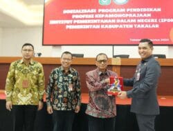 Sekda Takalar Hadiri Sosialisasi Pendidikan Profesi Kepamongprajaan IPDN