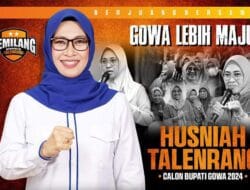 Indikator Survey, Husniah – Natsir Selangkah Lagi Berpasangan Di Pilkada Gowa