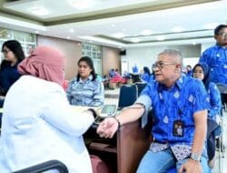 HUT ke 100, Perumda Air Minum Makassar Aksi Donor Darah