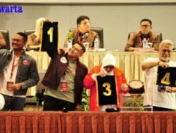 Kampanye Damai Makassar dan Pengundian Nomor Urut Pilwalkot 2024 : Mulia 1, Sehati 2, INIMI 3, AMAN 4