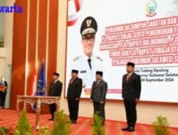 Lantik 4 Pjs Kepala Daerah, Prof. Zudan : Mari Saling Menguatkan dan Saling Menjaga