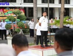 Apel Perdana Pjs Wali Kota Makassar, Andi Arwin Azis : Salah Satu Fokus Saya Memastikan Netralitas ASN