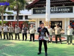 Satpol PP Tingkatkan Keamanan, Pjs. Wali Kota Makassar, Arwin : Menciptakan Situasi Kondusif, Tanpa Terpengaruh Politik