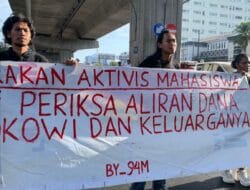 Gerakan Aktivis Mahasiswa (GAM) Teriak:Periksa Aliran Dana Jokowi dan Keluarganya