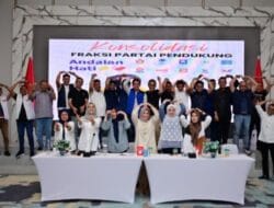 Fraksi Partai Pengusung di DPRD Makassar Bersatu Menangkan Andalan Hati di Pilgub Sulsel