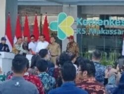 Resmikan RS OJK Makassar, Presiden Jokowi : Peralatan Rumah Sakit yang Super Modern