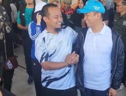Jalan Santai Anti Mager “ANDALAN HATI” : Kemesraan Andi Sudirman Sulaiman Bersama Syamsari Kitta, Warga Takalar Nyatakan Oppoki 2 Kali Tambah Baik Kabupaten Takalar