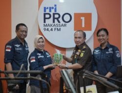 Program Jaksa Menyapa di RRI Makassar, Aspidmil Jelaskan Penanganan Perkara Konektisitas