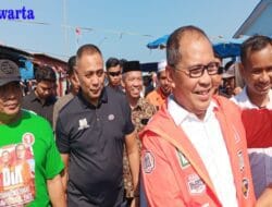 Kunjungan Calon Gubernur Sulsel Dany Pomanto Berkomitmen Tingkatkan Infrastruktur Pelabuhan Beba Kabupaten Takalar