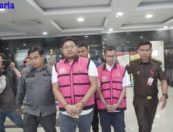 Kejati Sulsel Menetapkan dan Menahan 2 Orang Tersangka dalam Perkara Dugaan Tindak Pidana Korupsi Penggunaan Proyek Pembangunan Perpipaan Air Limba Kota Makassar