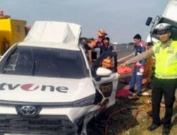 TvOne Berduka, Jurnalis Kecelakaan Saat Liputan Investigasi, Anggota Komisi 1 DPR RI, Syamsu Rizal : Belasungkawa Kepada Seluruh Keluarga Korban