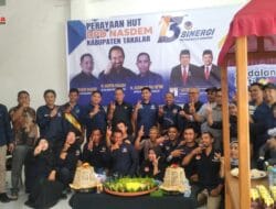 Perayaan HUT ke-13 Partai NasDem Kabupaten Takalar, Wakil Ketua DPRD Fadel Achmad “Mari Bersama Membangun Bangsa dengan Semangat Gotong Royong”