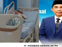 H. De’de Anggota DPR RI Fasilitasi Pengobatan Anak Takalar dengan Jantung Bocor ke Jakarta