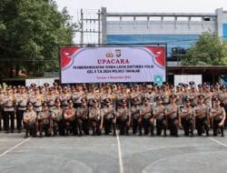 Wakapolres Takalar Pimpin Upacara Pemberangkatan Siswa Diktukba Polri Gelombang II T.A. 2024 ke SPN Batua