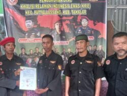 Pengukuhan DPAC KRIE Kecamatan Pattallassang, Tonggak Penting Menuju Indonesia Emas 2045