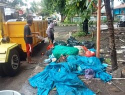 Bangunan Permanen Berdiri di Tanah Pemda Tanpa Ijin dan Limbah Sampah yang Menyengat di Alun Alun Kota jadi Sorotan