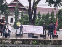 KAKMS Lakukan Aksi Unjuk Rasa, Tuntut Pengusutan Dugaan Korupsi Mantan Bupati Takalar Syamsari Kitta